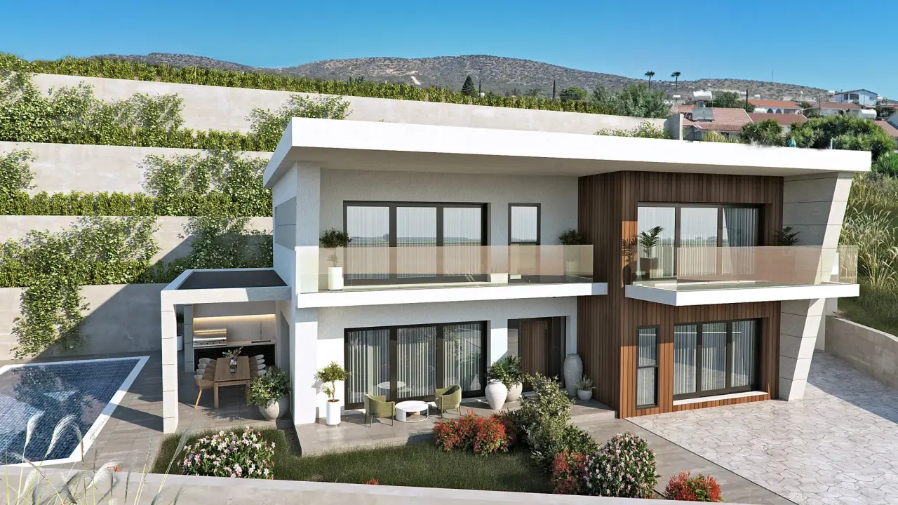 Aura Villa exterior rendering