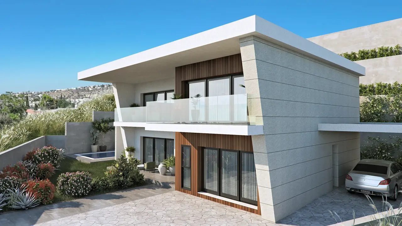 Aura Villa exterior rendering