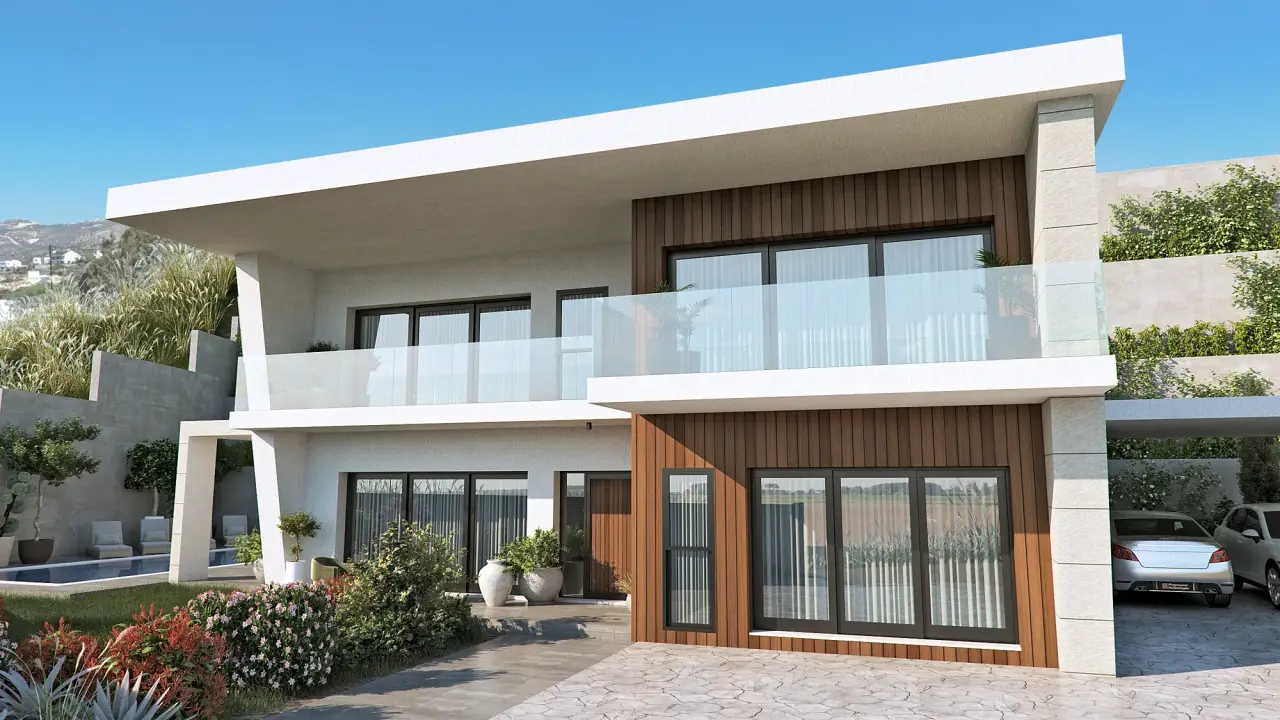 Aura Villa exterior rendering