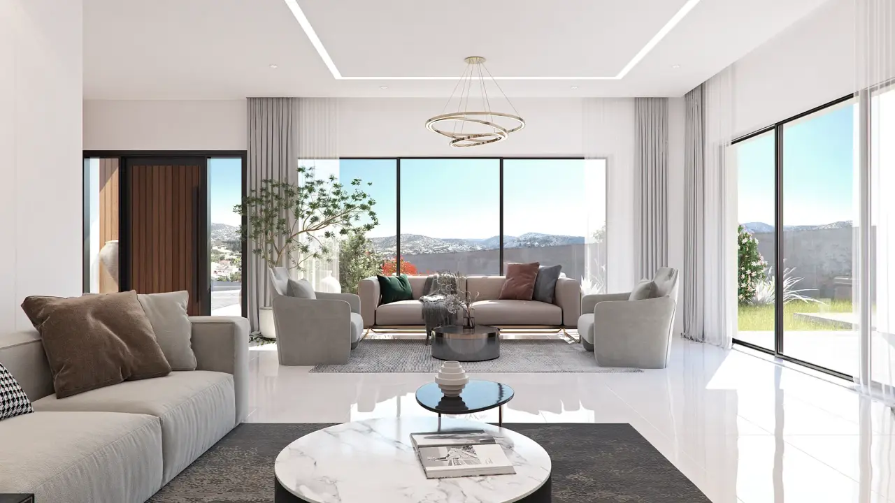 Aura Villa interior rendering